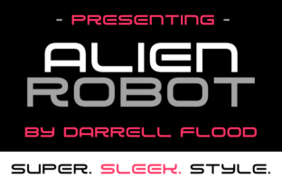 Alien Robot Font: A Futuristic Typeface for Digital Brands