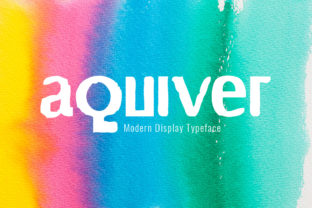 Aquiver Review: A Display Font That Commands Attention
