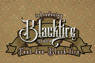 Blackfire Font: A Striking Typeface for Web Designers