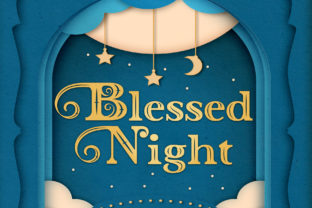 Blessed Night: A Display Font That Whispers Elegance