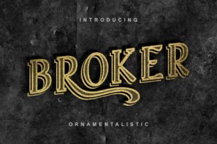 Broker: A Strong Display Font for Confident Branding