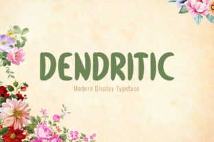 Dendritic Font: A Playful Typeface for Small Business Branding