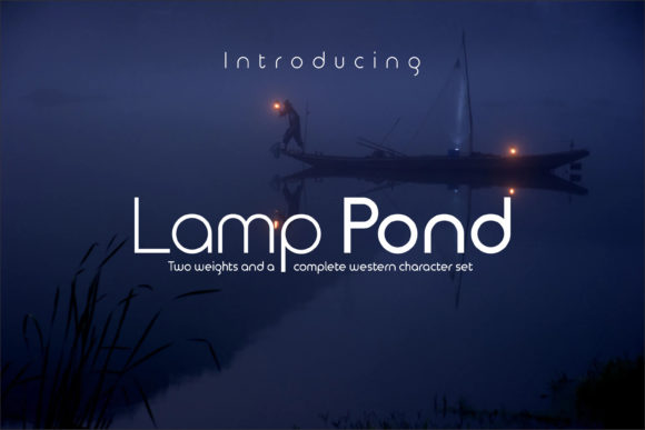 Lamp Pond Font for a Clean, Friendly Brand Look