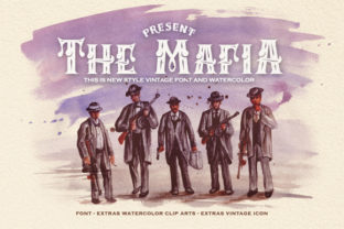 Mafia: A Cinematic Display Font for Editorial Design