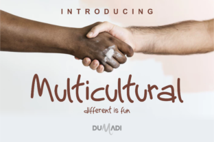 Multicultural: The Friendly Display Typeface for Web Designers