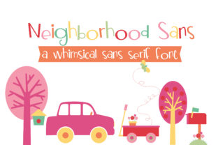 Neighborhood Sans: The Bouncy Display Font for Brand Campaigns