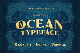 Ocean Family Display Font for Editorial Mood