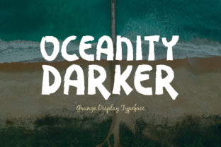 Oceanity Darker: A Display Font with Editorial Weight and Calm Confidence