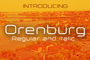 Orenburg Font: A Maker's Review for Labels, Cards, and Shop Branding