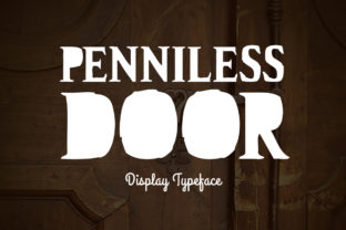 Penniless Door: A Display Font That Shines in Web Design