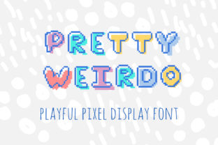 Pretty Weirdo Font for Crafters and Product Makers