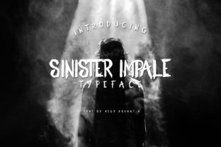 Sinister Impale: A Scary Horror Font for Unforgettable Branding