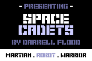 Space Cadets: The Angular Sci-Fi Display Font