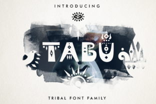 Tabu: The Display Typeface That Makes Handmade Products Shine