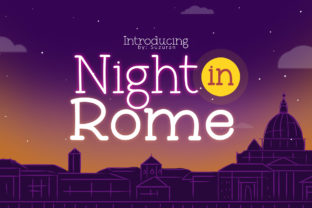 Why Night in Rome Font Works for Campaign Design